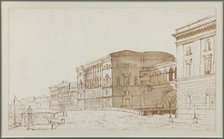 The Hermitage Theatre in Saint Petersburg.