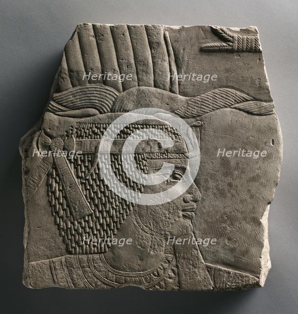 Relief of a King, 664-525 BC. Creator: Unknown.