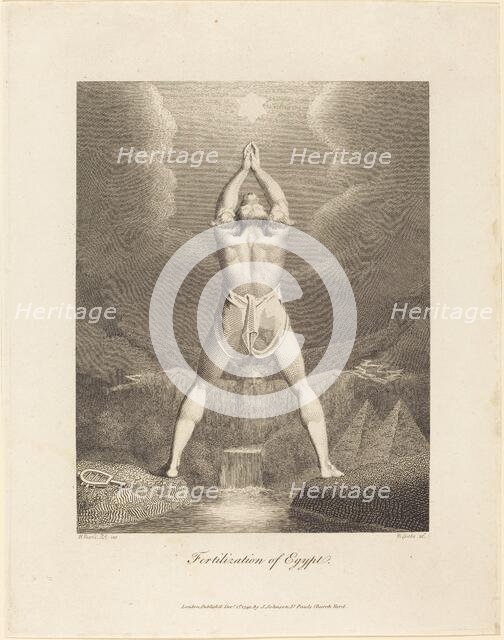 Fertilization of Egypt, 1791. Creator: William Blake.