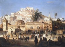 'Mosque of El Mecolla, Algiers', c1821-1849. Artist: Antoine Victor Joinville