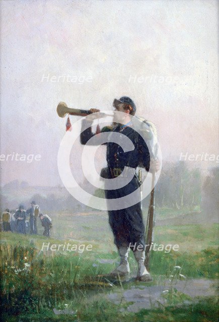 'The Bugle', c1846-1890. Artist: Paul Alexandre Protais