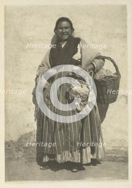 Camera Work: A Gitana - Granada, 1914. Creator: James Craig Annan.
