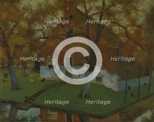 Farm in the Province of North Holland, c.1890-c.1899. Creator: Johann Eduard Karsen.