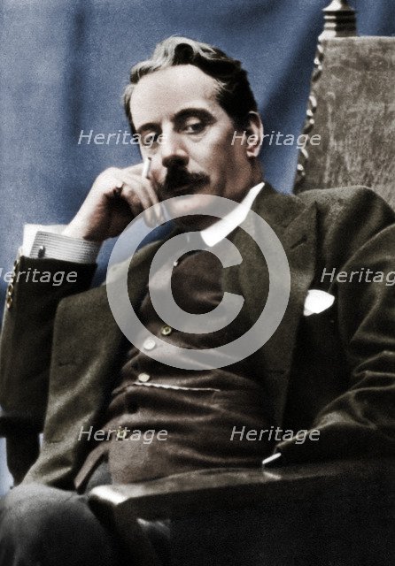 Giacomo Puccini (1858-1924), Italian composer, 1910. Artist: Unknown.