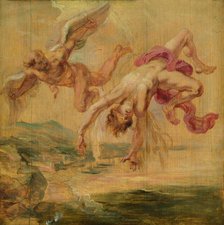 Landscape with the Fall of Icarus. Creator: Rubens, Pieter Paul (1577-1640).