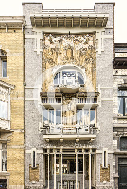 Maison Cauchie, 5 Rue des Francs, (1905), c2014-2017. Artist: Alan John Ainsworth.