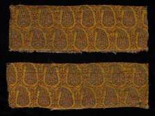 Fragment of a Shawl, 1800s. Creator: Unknown.