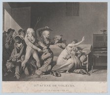 Second Scene of Thieves, ca. 1805. Creator: Gror.