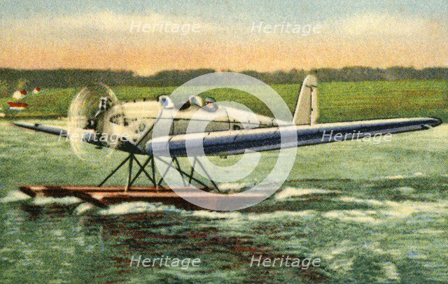 Messerschmitt M 23bw seaplane, 1920s, (1932). Creator: Unknown.