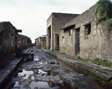 Road of Abundance, Pompeii, Italy, 2002. Creator: LTL.