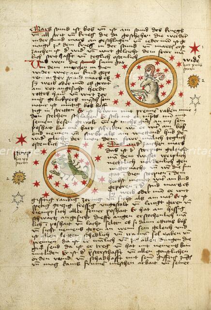 Aries: Scorpio, shortly after 1464. Creator: Unknown.