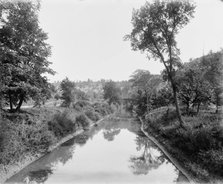 Baraboo River near Ableman's, c1898. Creator: Unknown.