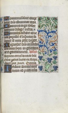 Book of Hours (Use of Rouen): fol. 109r, c. 1470. Creator: Master of the Geneva Latini (French, active Rouen, 1460-80).