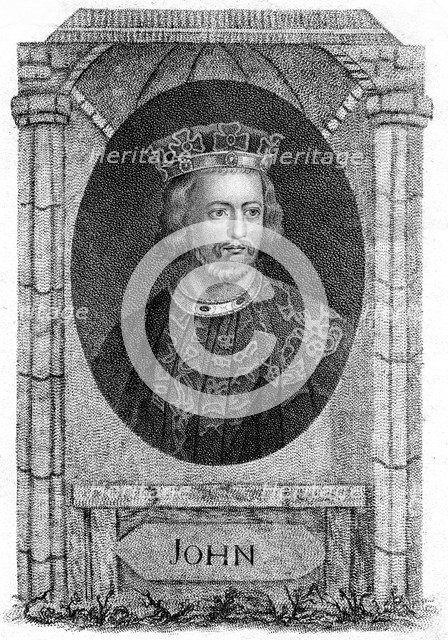 John of England, (1167-1216). Artist: Unknown