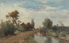 Landscape near Kortenhoef, 1877. Creator: Paul Joseph Constantin Gabriel.
