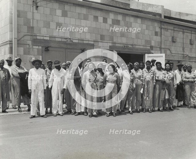 African American women in industry, ca.1939 - 1945. Creator: United States Army.