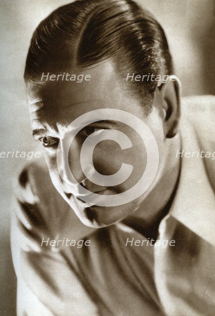 Richard Dix, American actor, 1933. Artist: Unknown