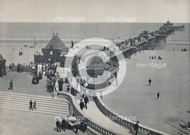 'Skegness - The Pier', 1895. Artist: Unknown.