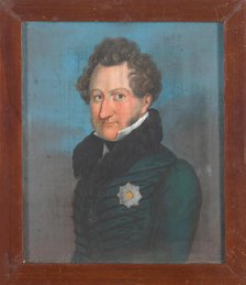 Portrait of Duke Ernest I of Saxe-Coburg and Gotha (1784-1844), Early 19th cen.. Creator: Anonymous.
