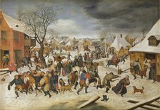 The Massacre of the Children at Bethlehem, c1580-1630. Creator: Pieter Brueghel the Younger.