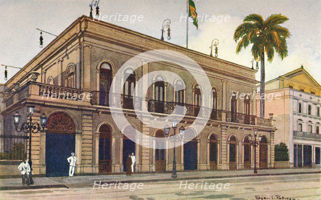 'The Itamaraty Palace - the Downing Street of Brazil', 1914. Artist: Edgar L Pattison.