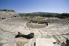 The Theatre at Miletus, Turkey. Artist: Samuel Magal