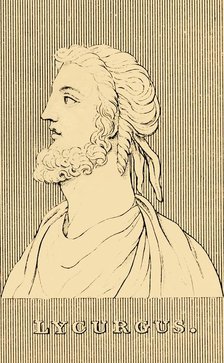 'Lycurgus',  (fl c820 BC), 1830. Creator: Unknown.