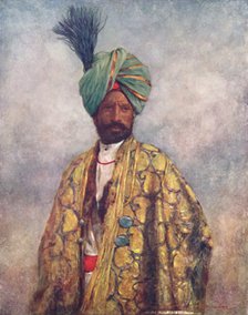 'A Kashmiri Soldier', 1903. Artist: Mortimer L Menpes.