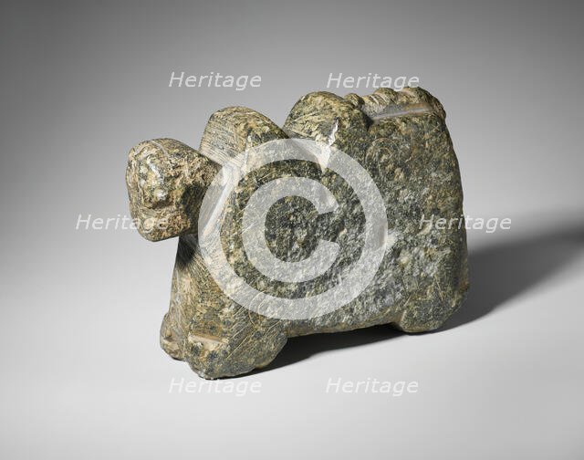 Animal-Shaped Spit Rest, Iran, 9th-10th century. Creator: Unknown.