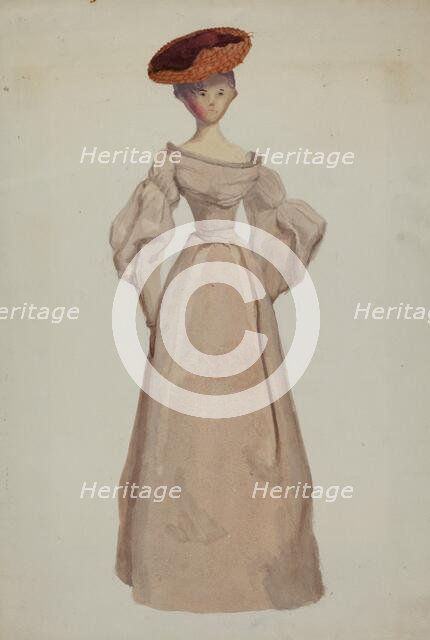 Doll, c. 1936. Creator: Kapousouz.