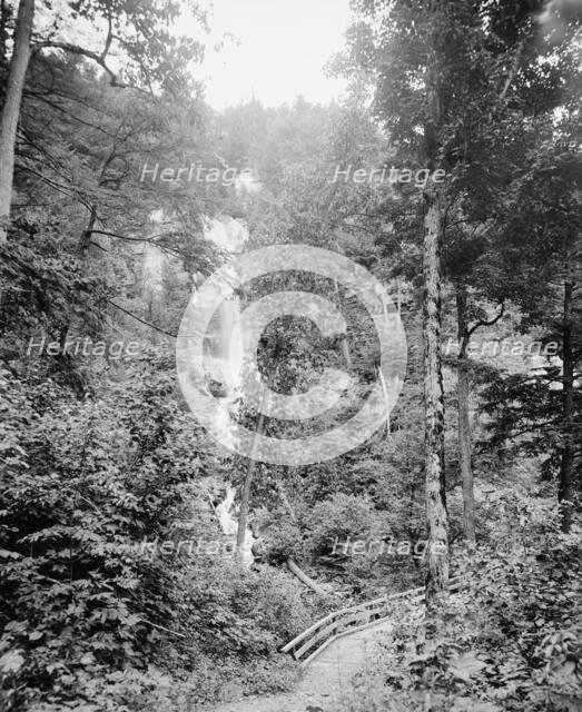 Kaaterskill Clove from Santa Cruz Falls, Catskill Mts., N.Y., between 1895 and 1910. Creator: Unknown.