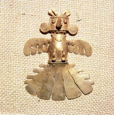 Gold Condor from Columbia, Pre-Columbian. Artist: Unknown.