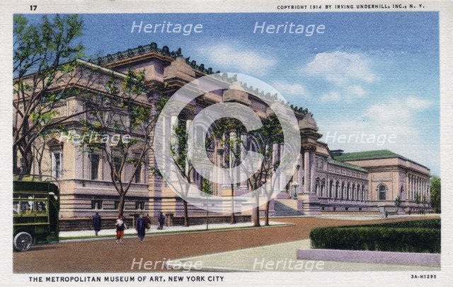 The Metropolitan Museum of Art, New York City, New York, USA, 1933. Artist: Unknown