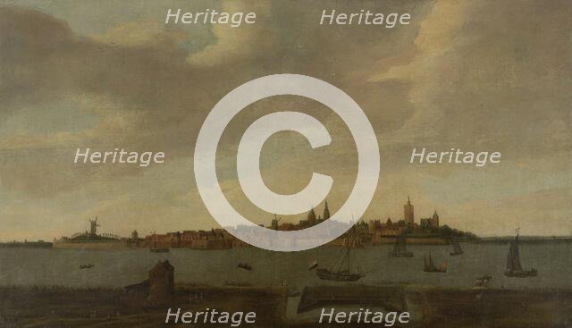 View of Heusden, 1625-1674. Creator: Monogrammist FK.