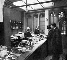 The Lobby Bar, House of Commons, Westminster, London, c1905. Artist: Unknown