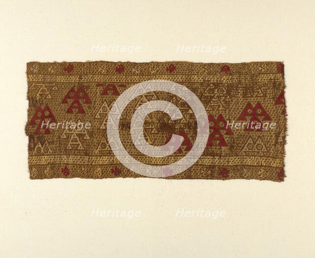 Fragment, Peru, A.D. 1000/1476. Creator: Unknown.