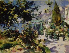 Gurzuf, 1917. Artist: Korovin, Konstantin Alexeyevich (1861-1939)
