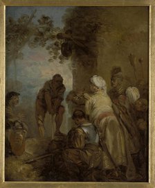 Piast Being Elected as the King, 1776. Creator: Jean Pierre Norblin.