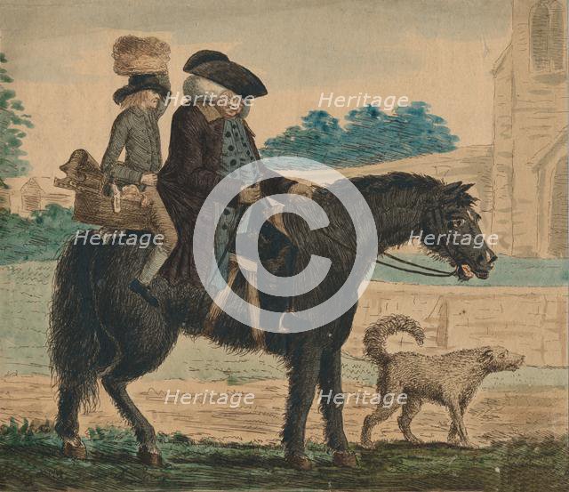 'The Triumphal entrance of a Peck loaf into Grandchester', c1787. Creator: Unknown.