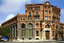 Modernist building currently the headquarters of the Endesa company, 19th century. Creator: Falgués Pere (1850-1916).