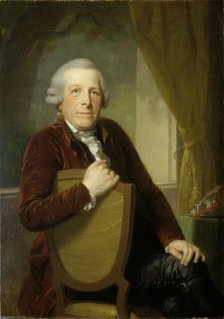 Portrait of Johannes Lublink II, Philosopher, Writer and Statesman, 1790-1795. Creator: Friedrich Tischbein.