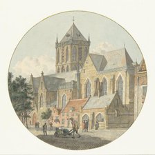 Jacobikerk in Utrecht, 1792. Creator: Johannes Huibert Prins.