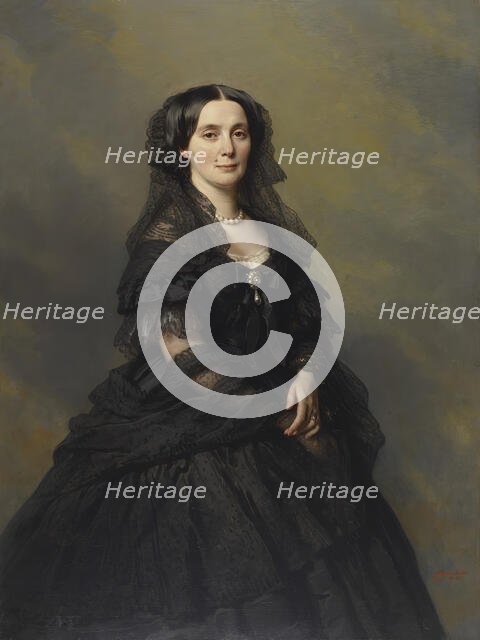 Princess Kotschoubey, 1860. Creator: Franz Xaver Winterhalter.