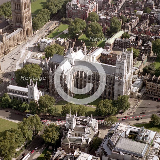 Westminster Abbey, Westminster, London, 2002 Artist: EH/RCHME staff photographer