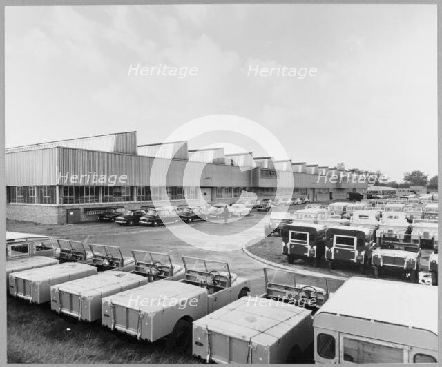 Rover Car Company Works, Lode Lane, Solihull, 25/10/1956. Creator: John Laing plc.