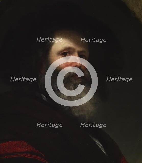 Self-Portrait, c1860. Creator: Charles Loring Elliott.