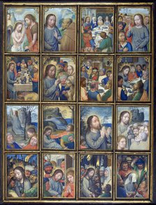 Scenes from the life of Christ, Stein Quadriptych, c1525-1530.  Creator: Simon Bening.