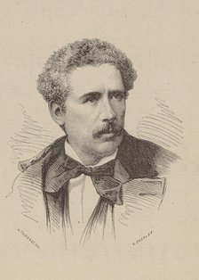 Portrait of the Composer Olivier Métra (1830-1889). Creator: Tourfaut, Léon Alexandre (?-1883).