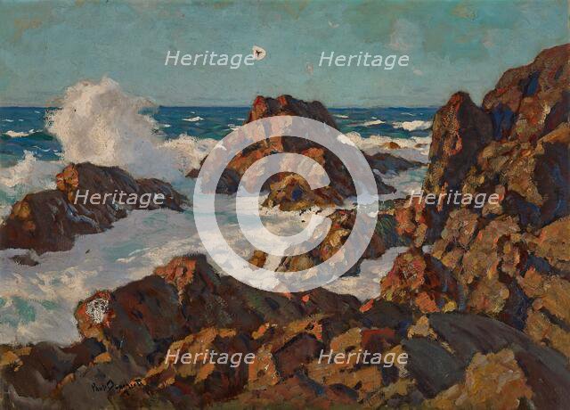 Late Afternoon, about 1915. Creator: Paul Dougherty.