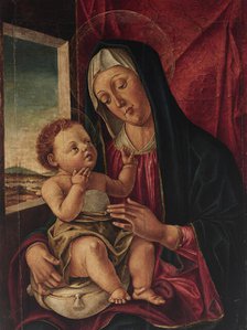 Madonna and Child, c1485. Creator: Workshop of Bartolomeo Vivarini.